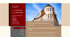 Desktop Screenshot of praxis-kreuzviertel.de